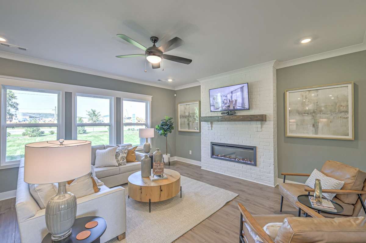 This is a Model Home picture of the Winston.