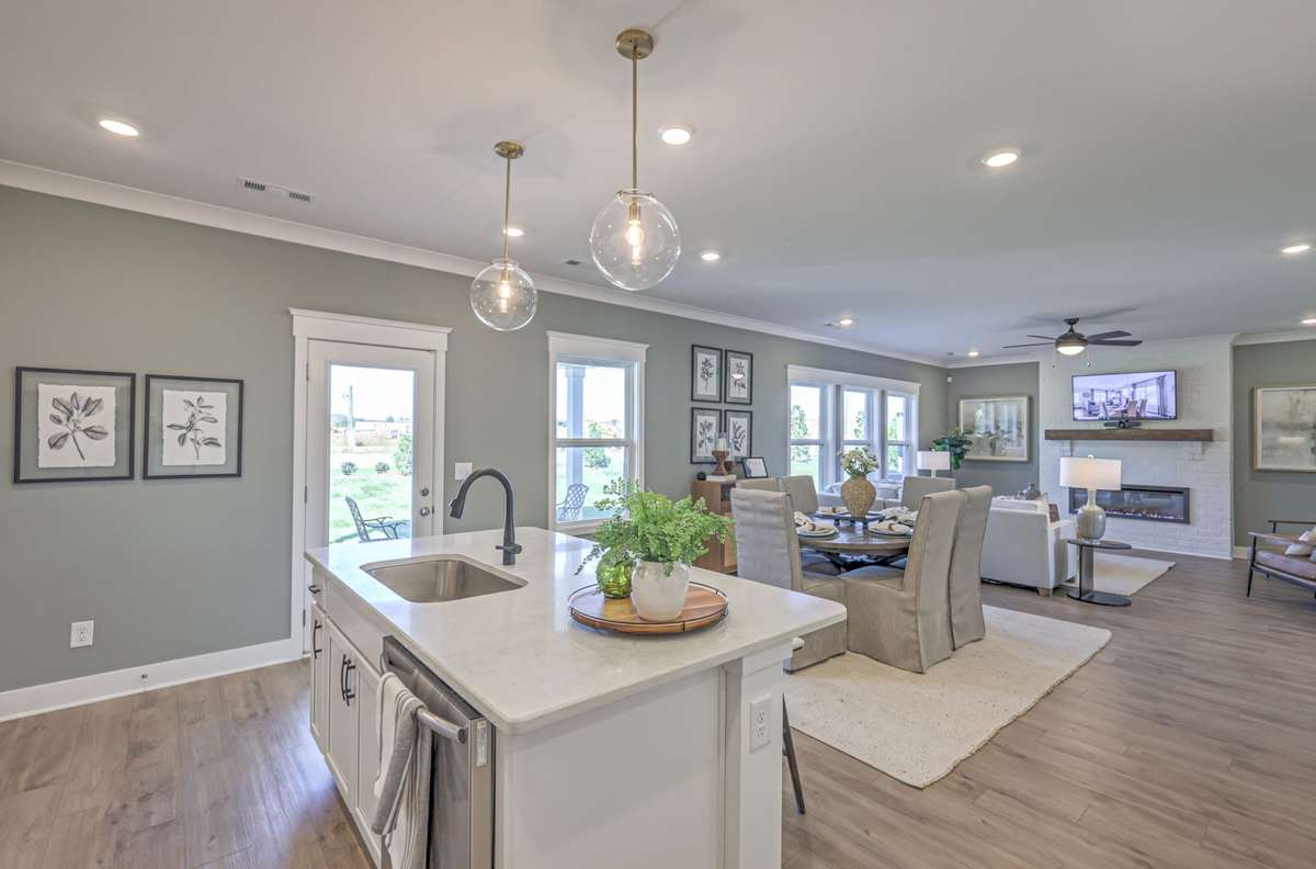 This is a Model Home picture of the Winston.