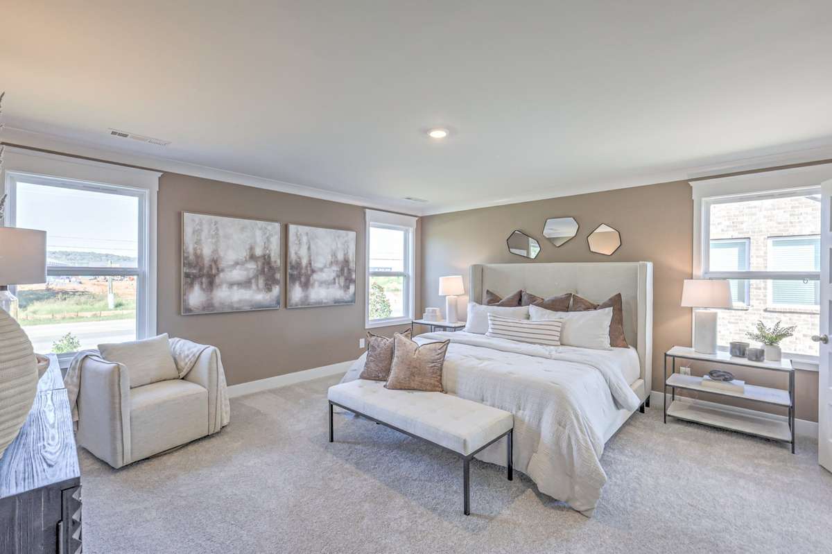 This is a Model Home picture of the Winston.