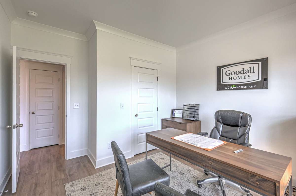 This is a Model Home picture of the Winston.