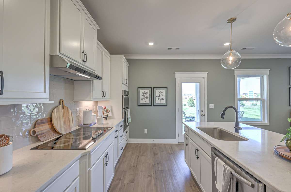This is a Model Home picture of the Winston.