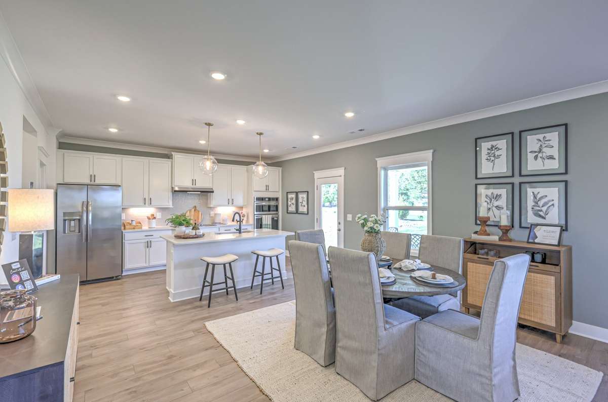 This is a Model Home picture of the Winston.