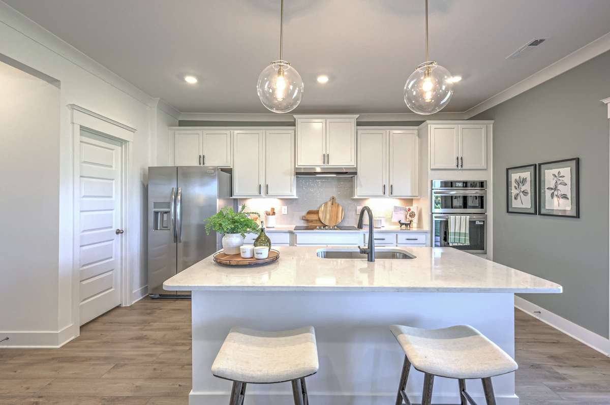This is a Model Home picture of the Winston.