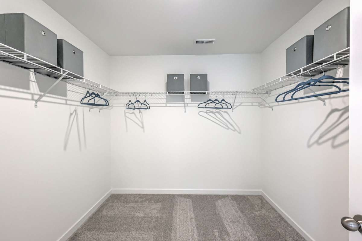 This photo is of a decorated Stanford Model Home.