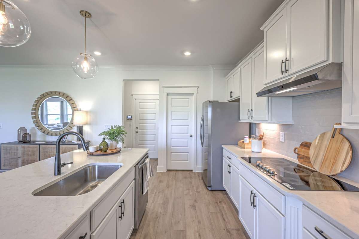 This is a Model Home picture of the Winston.