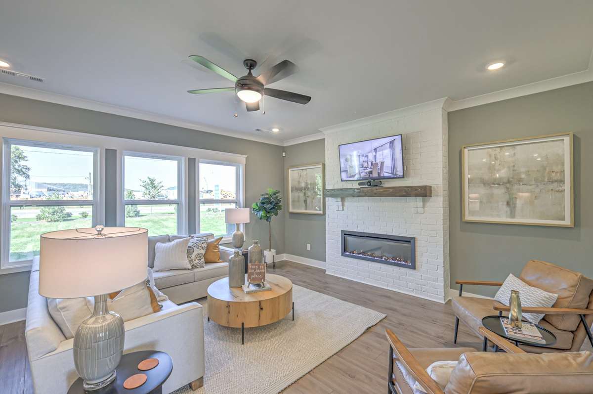 This is a Model Home picture of the Winston.