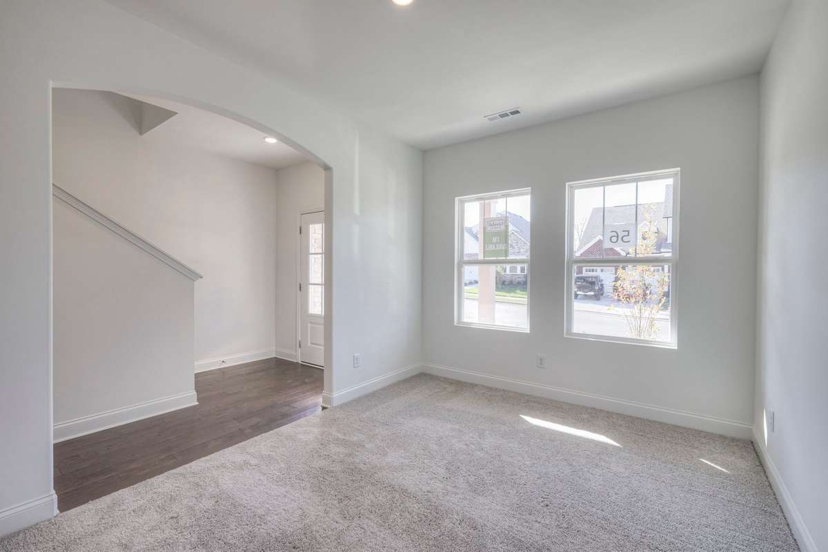 This photo is a sample of the Sutherland floorplan.  Options and exterior will vary depending on customer selections and preferences.