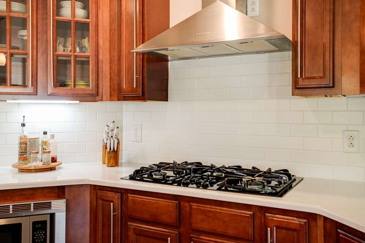 5 burner gas stovetop