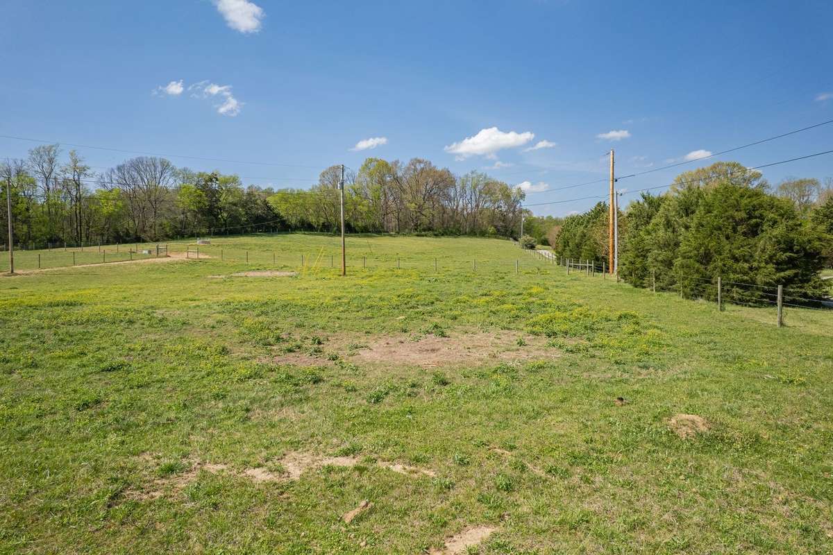 Fenced pasture