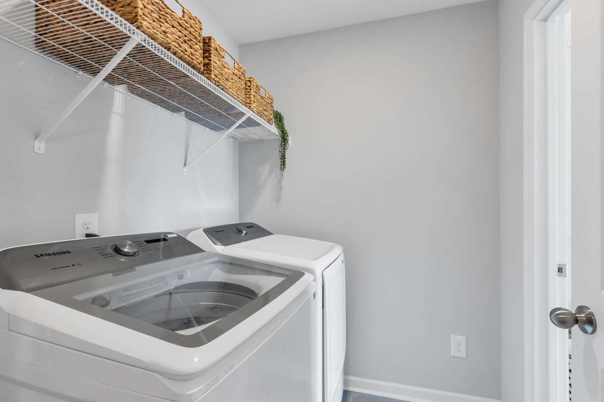 Laundry room - washer & dryer included!
