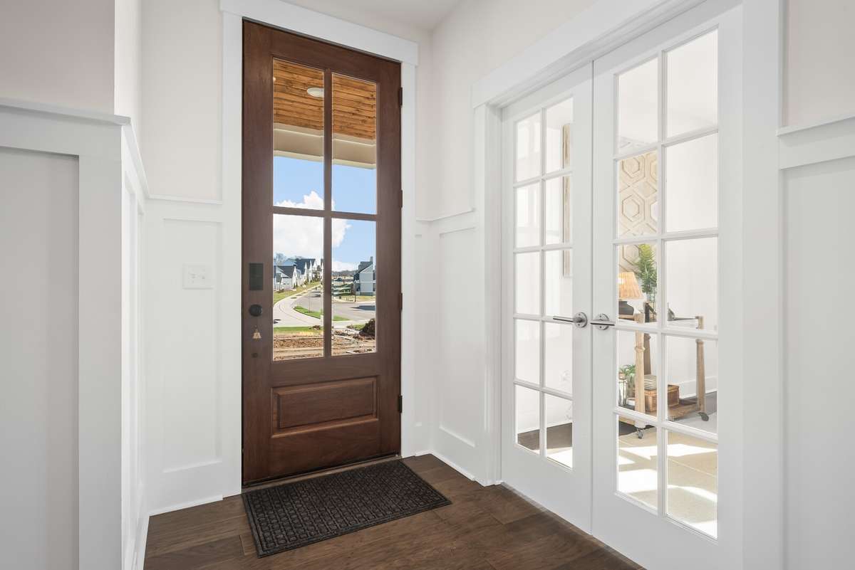Photos shown are of a model home and are for illustrative purposes only. The actual home will vary in finishes, materials, colors, options, and upgrades. Buyers should verify all features and selections prior to purchase.