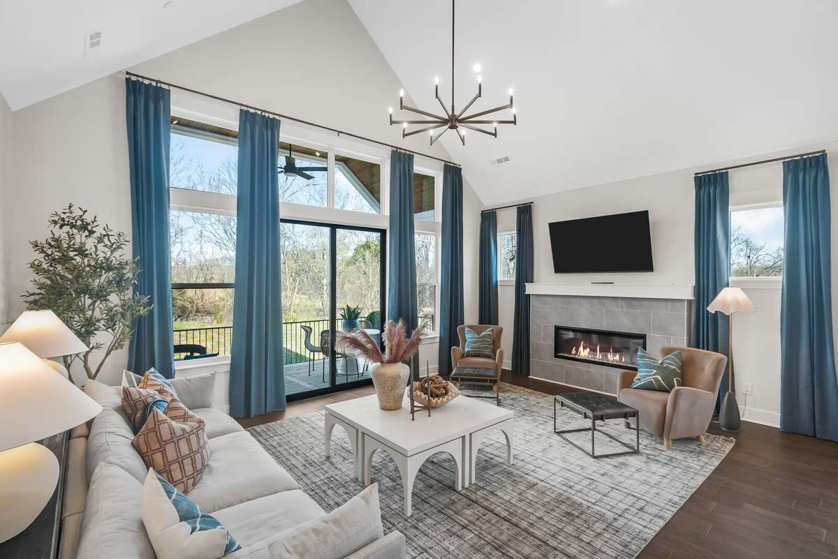 Photos shown are of a model home and are for illustrative purposes only. The actual home will vary in finishes, materials, colors, options, and upgrades. Buyers should verify all features and selections prior to purchase.