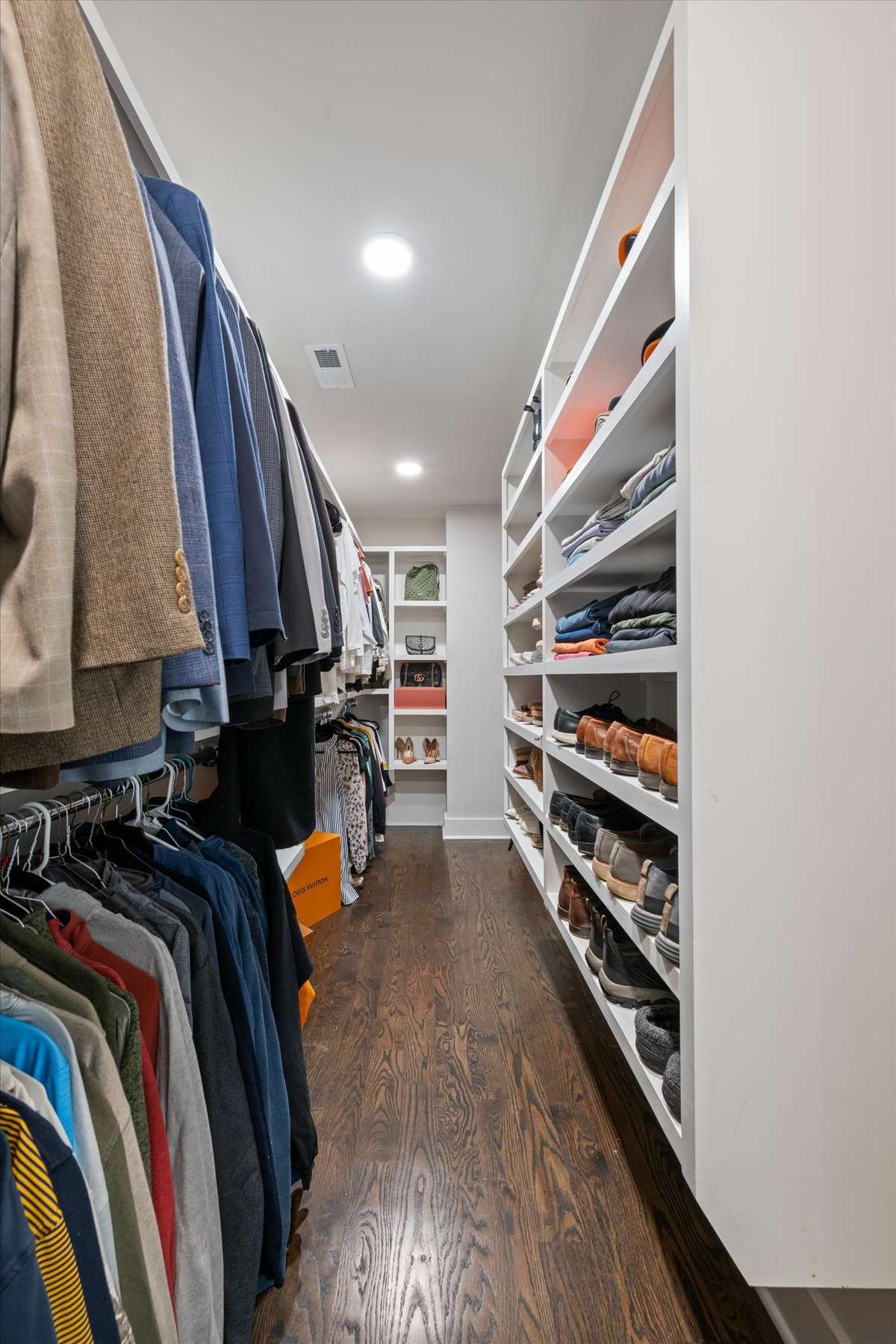 Primary walk in closet