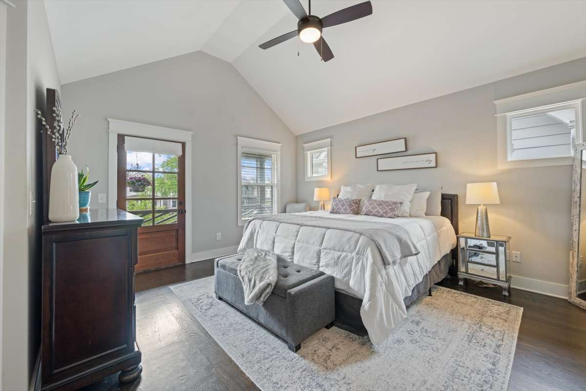 2nd primary bedroom, perfect for guests or parents.