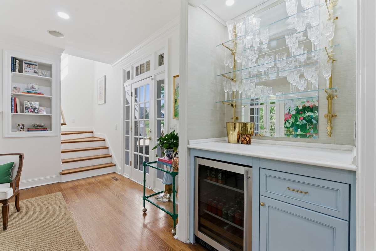 We love a classic home with 2 staircases.