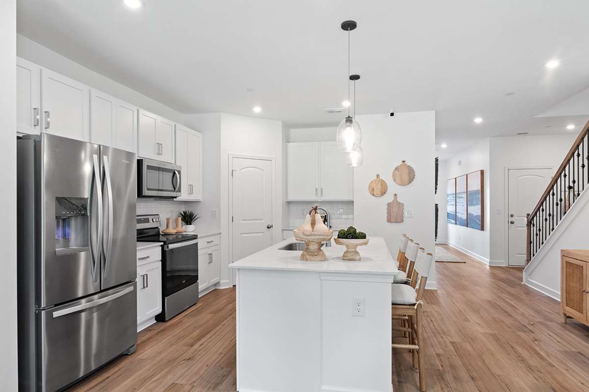 *Photo taken of Model Home. Selections & Colors may vary*