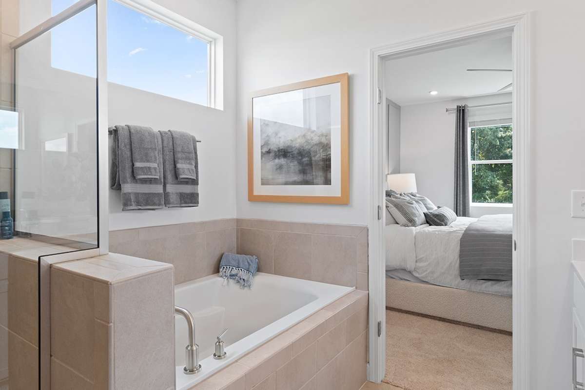 *Photo taken of Model Home. Selections & Colors may vary*