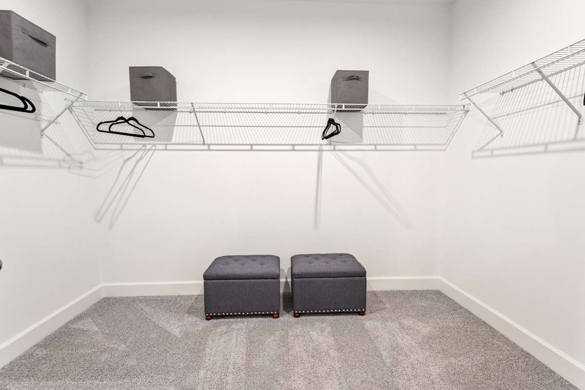 All photos are of model home
