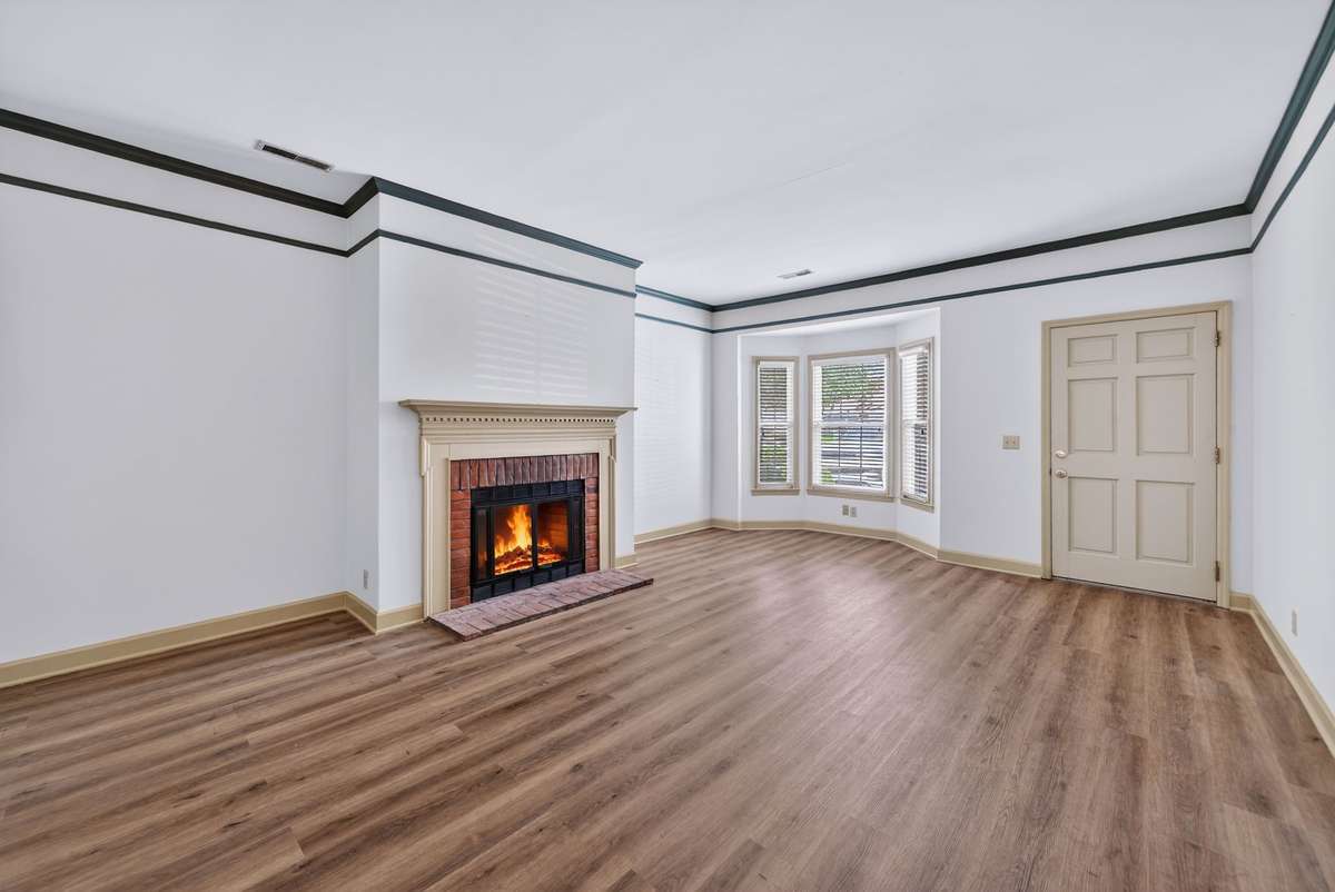 Fireplace virtually staged as on. Seller makes no guarantees on fireplace functionality.