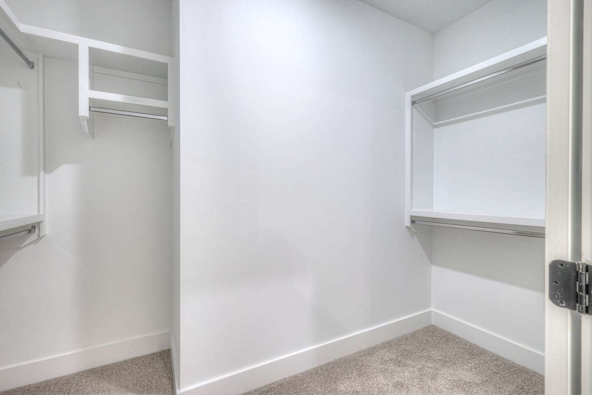 **Photos not of the actual home but of another Ashleigh floor plan in The Knoll at Fairvue. Pictures to show the layout of the Owners closet on the main level."