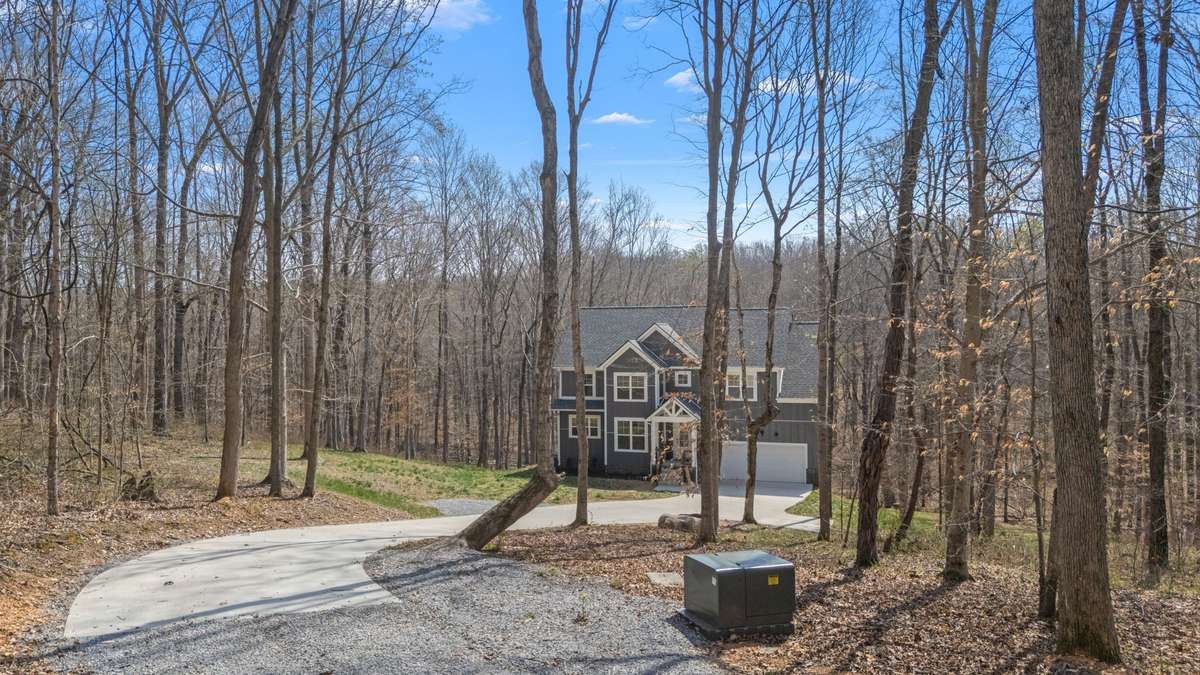 The kind of driveway that makes coming home feel like an escape.