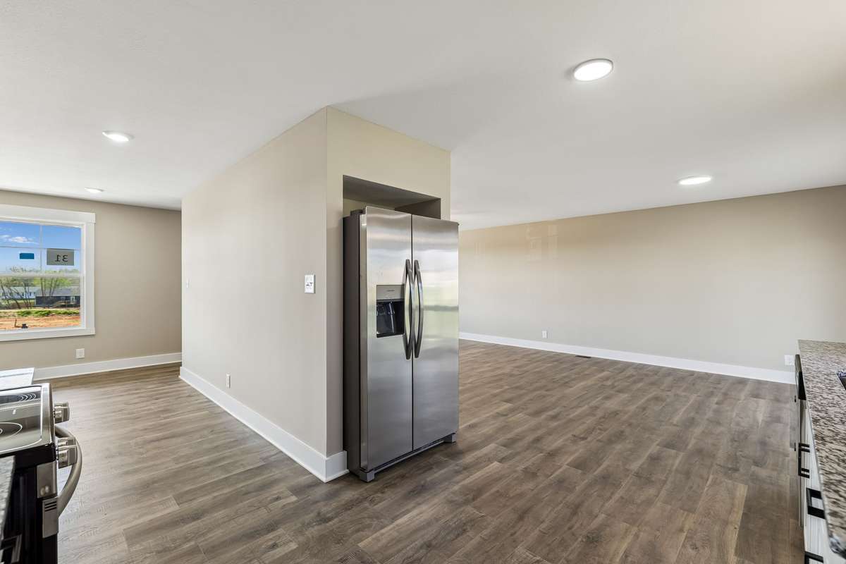 Sample photos from a previous build showing the Braxton Floor Plan.  Materials and colors are subject to change without notice.