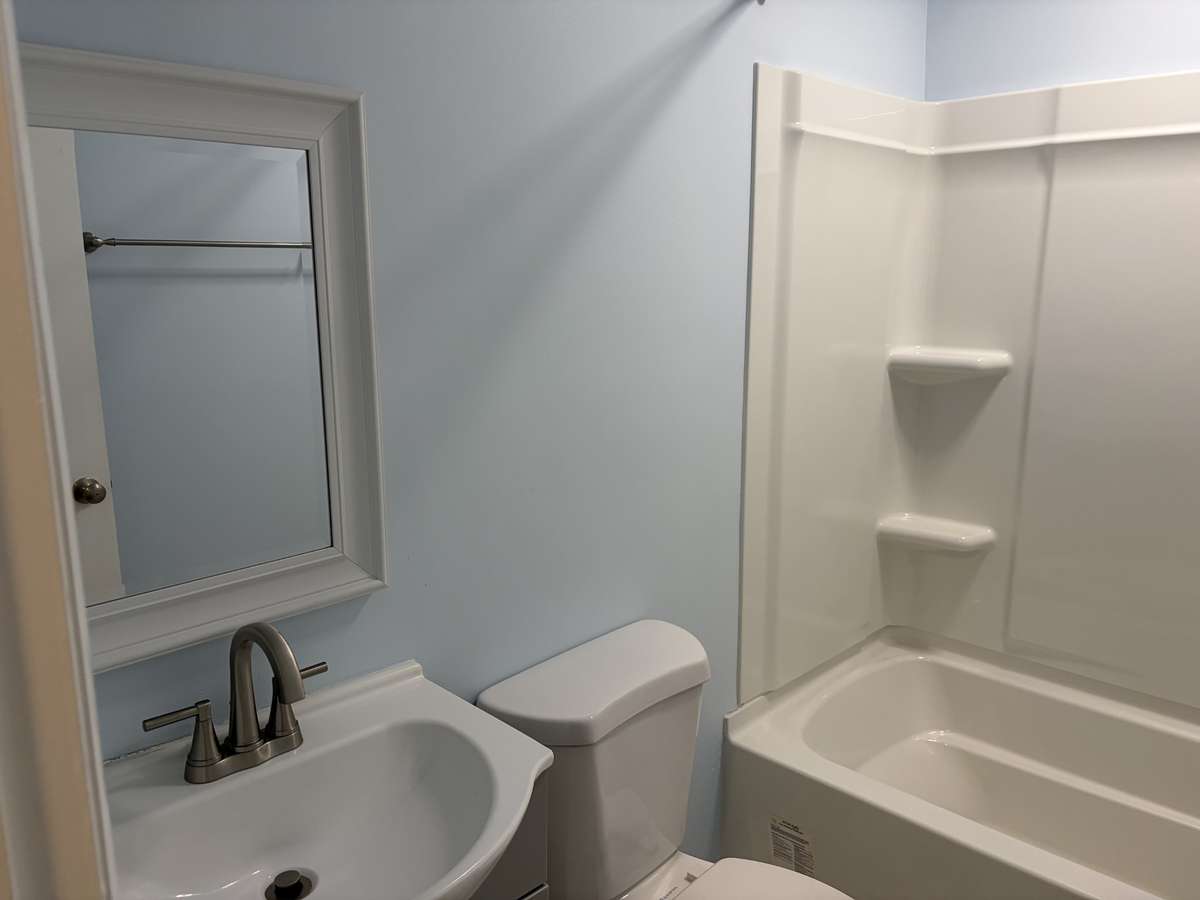 Full bathroom on second floor