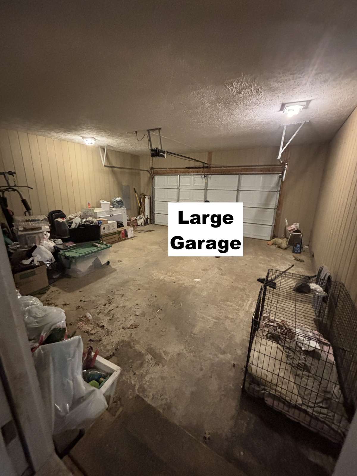 Large garage