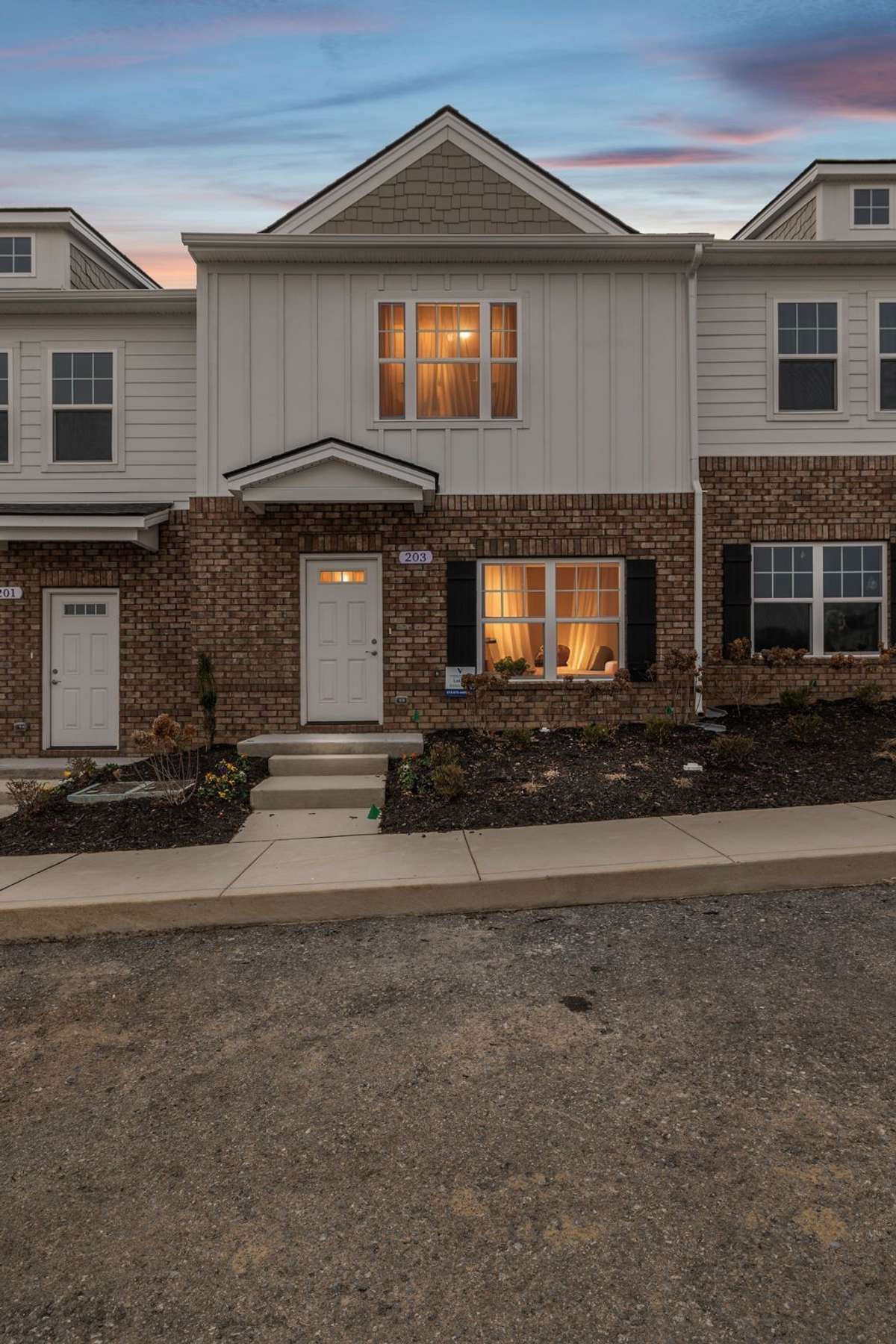 Photo is similar home in the same community - 2&3 bedroom options - MOVE IN READY - - upgrades available. Model home open Wed-Sat 10-5 & Sun 1-5. Dog Park and Playground as amenities.