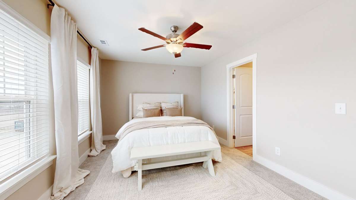 Photo is similar home in the same community - 2&3 bedroom options - MOVE IN READY - - upgrades available. Model home open Wed-Sat 10-5 & Sun 1-5. Dog Park and Playground as amenities.