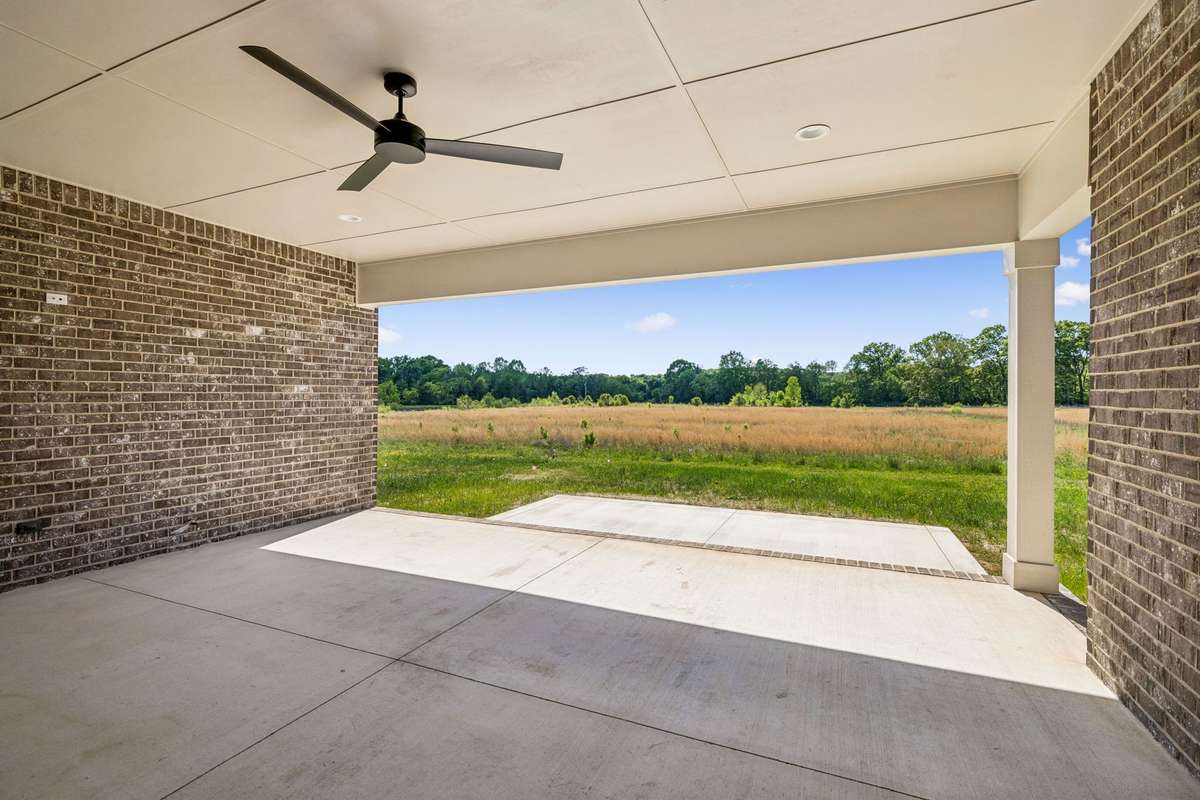 This porch is perfect for entertaining.