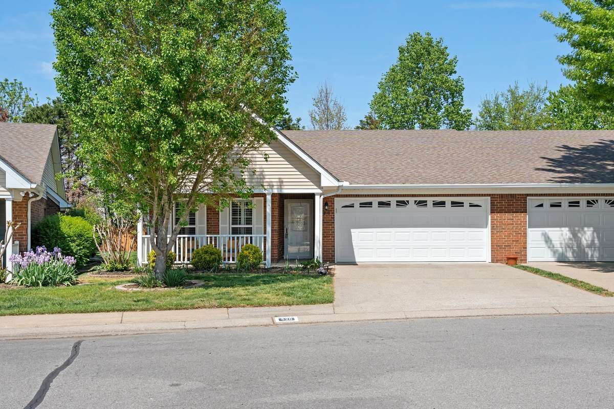 Large two-car garage with plenty of storage space!