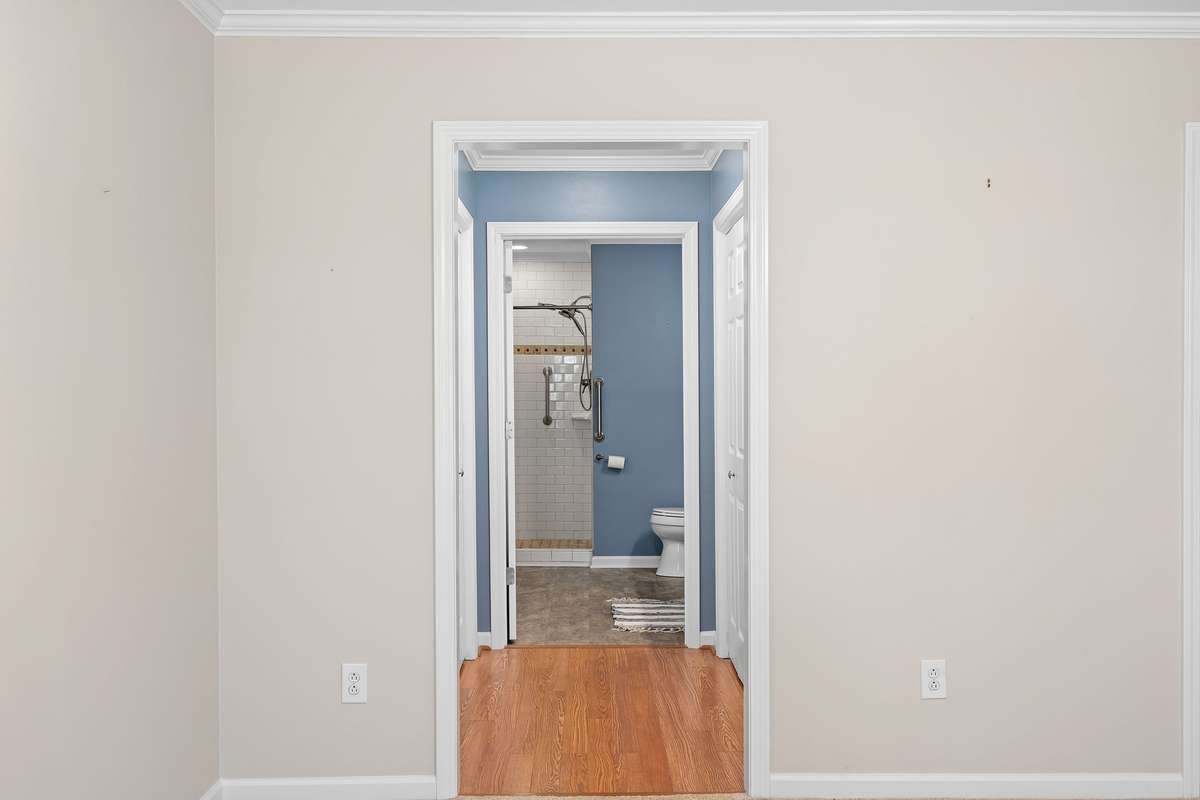 Seamless flow from the primary suite into your private en-suite bath!