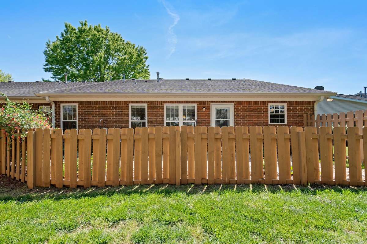 Fully fenced backyard area for ultimate privacy!