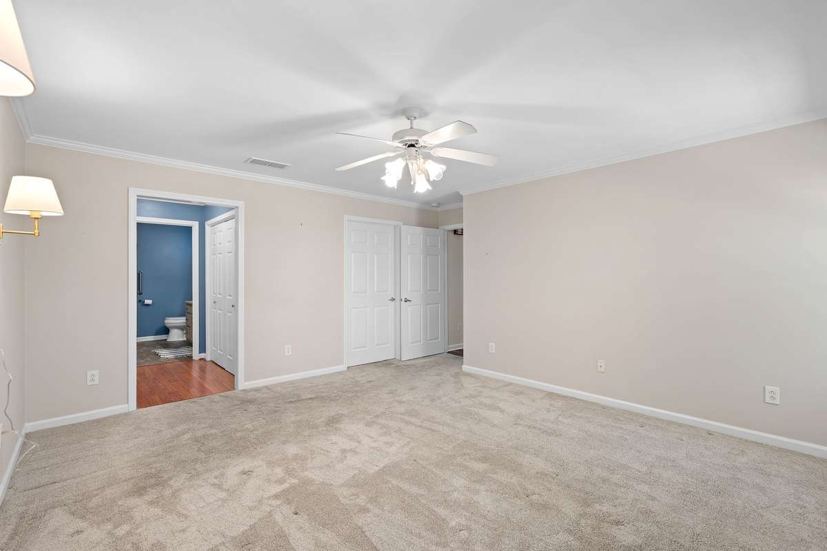 Plenty of room for a king-sized furniture set!