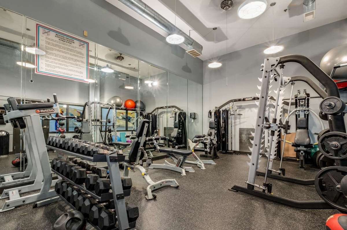 The building offers a fully equipped 24-hour gym included in your HOA, a fantastic amenity to enjoy as an owner in the building.