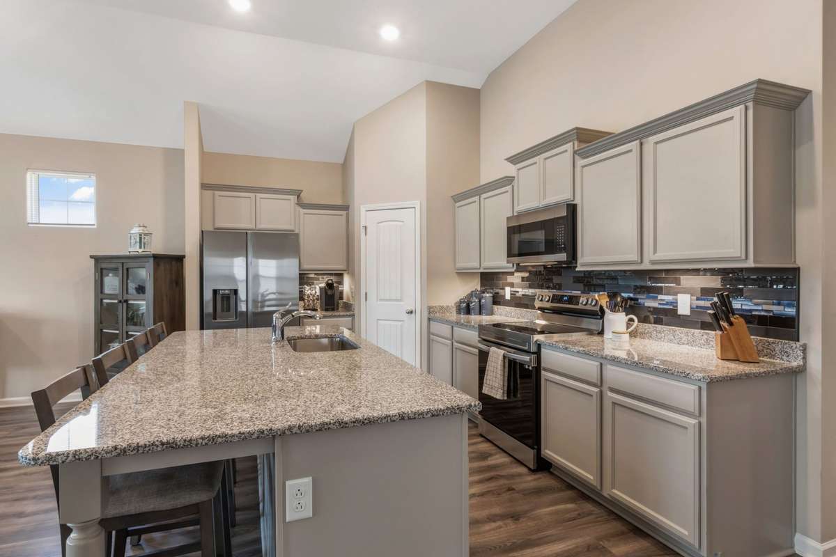 High Ceilings for an Open airy Feel!