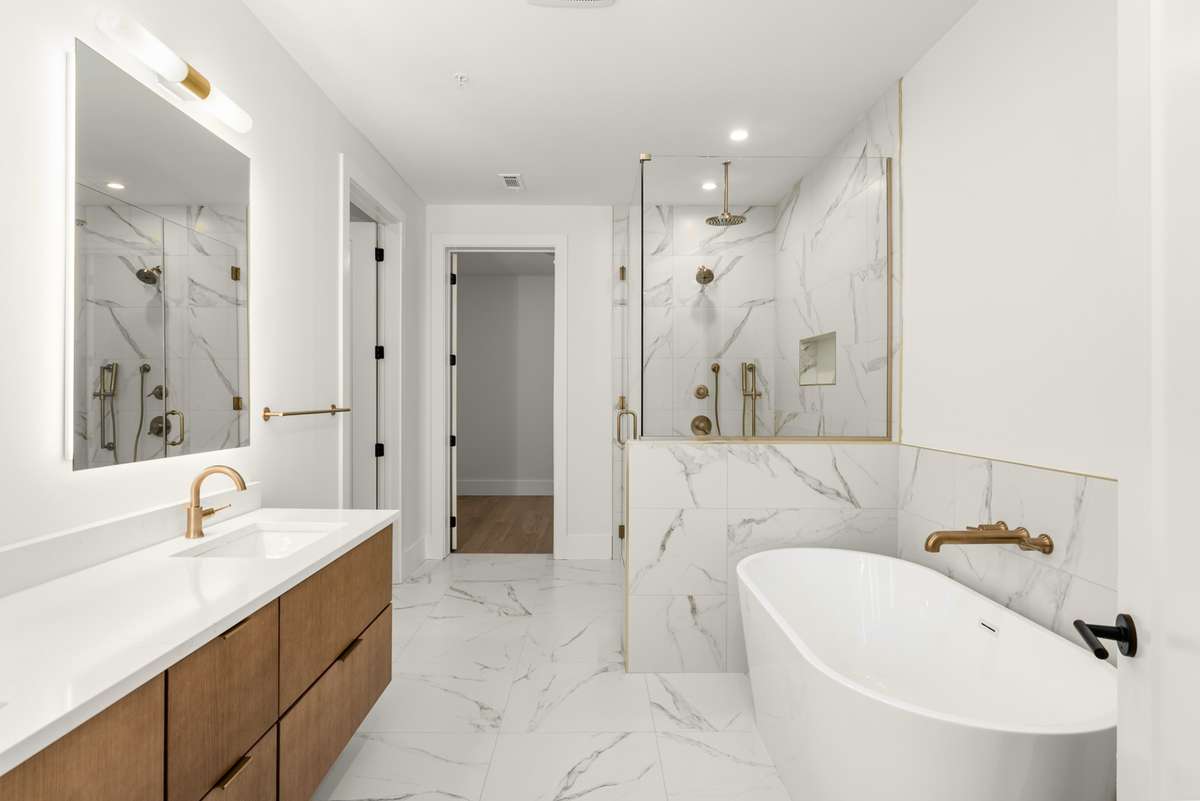 Photos are of a different floorplan with the same finish package.