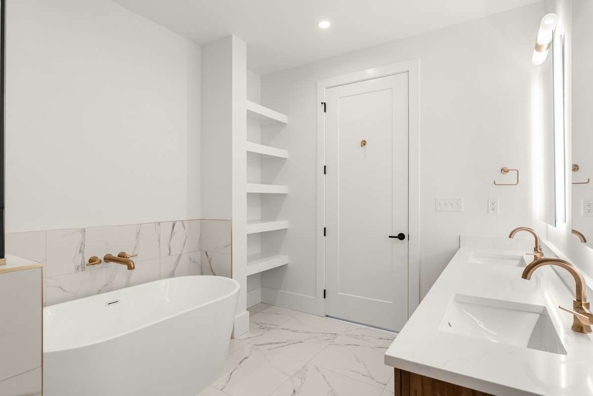Photos are of a different floorplan with the same finish package.