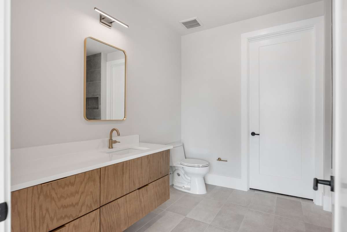 Photos are of a different unit with Finish Package A