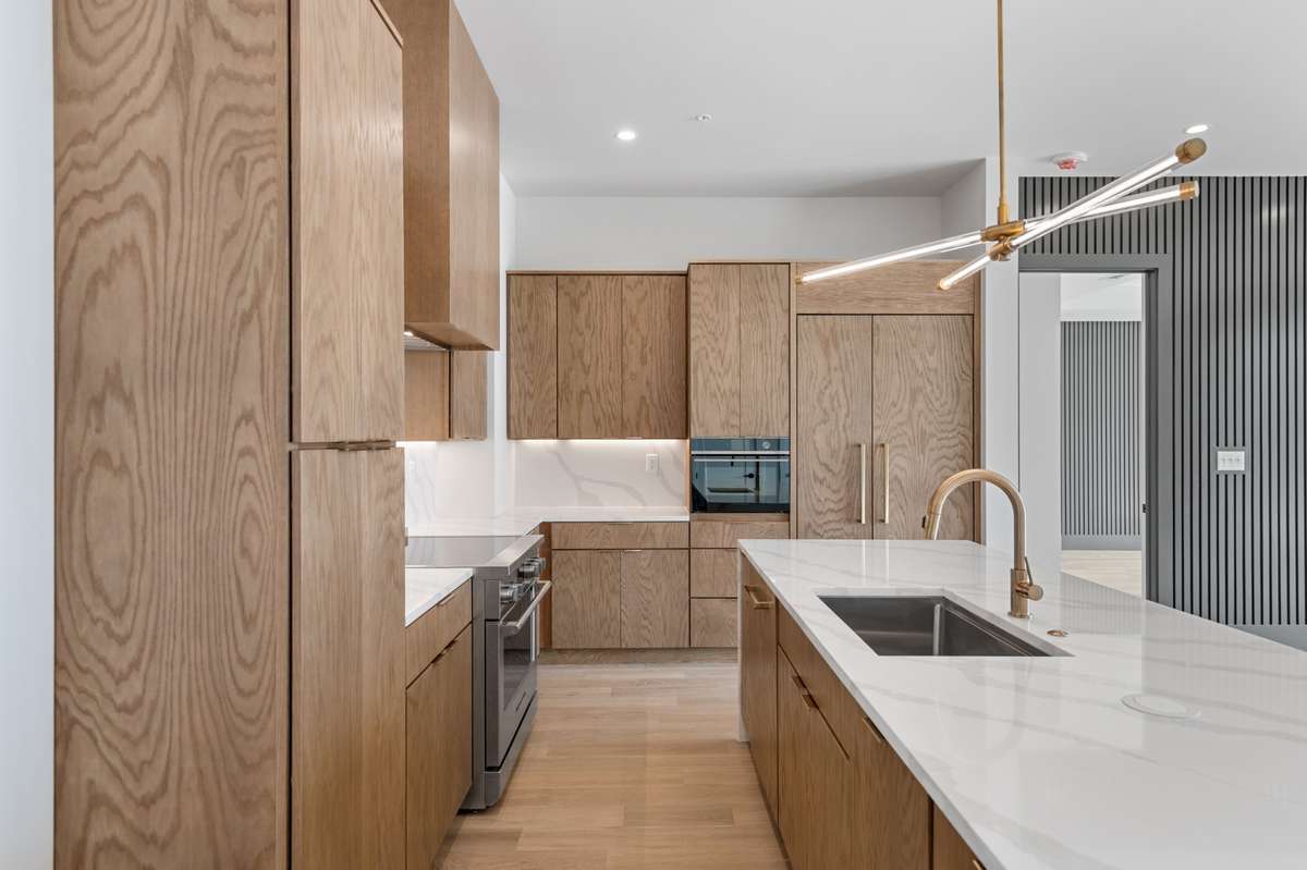 Photos are of a different unit with Finish Package A