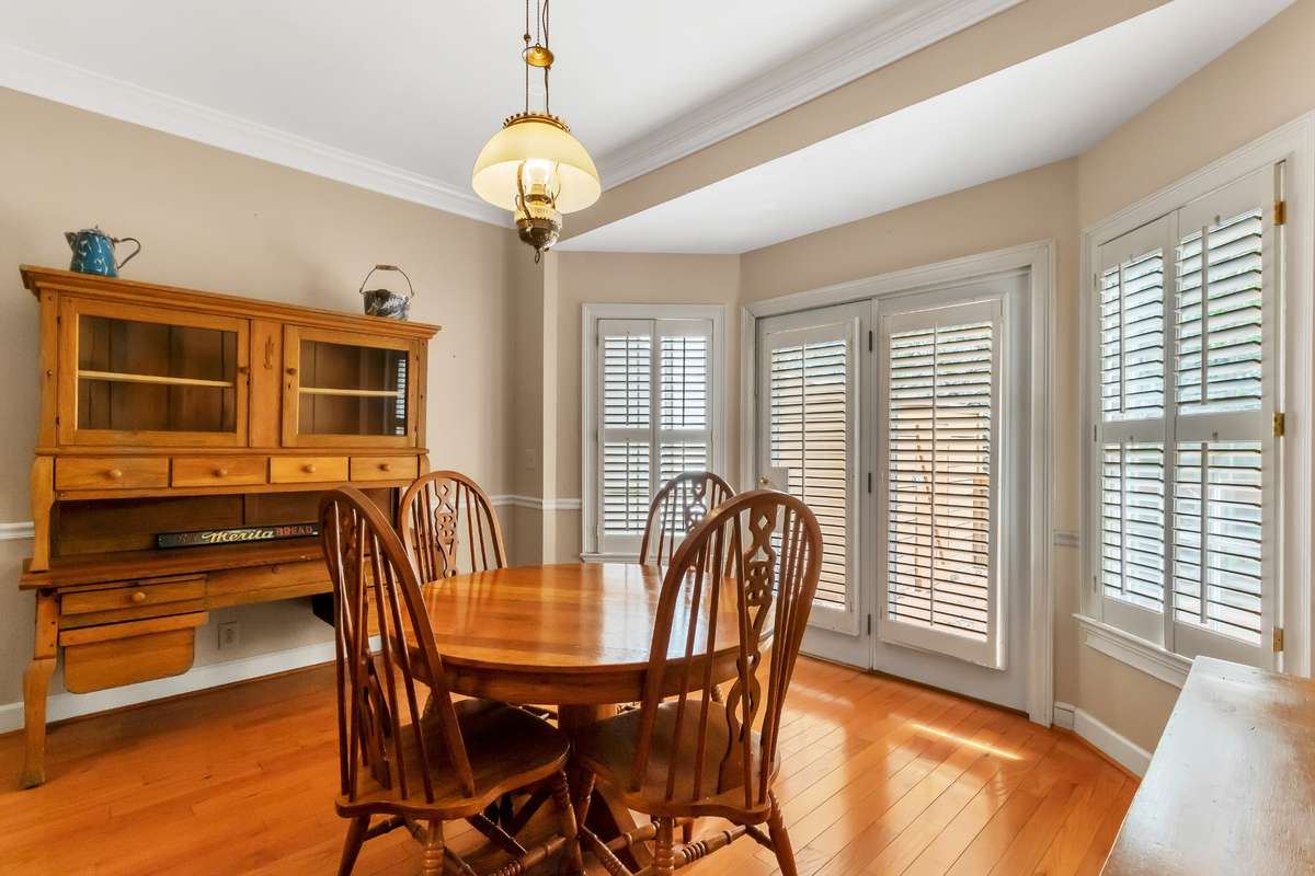 Eat In Kitchen with a Large Deck Right off the Kitchen