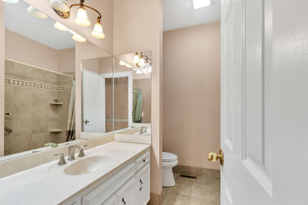 Guest Bathroom with Lots of Counter space