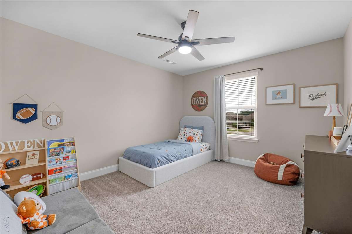 Bedroom #3 on the front of the house.