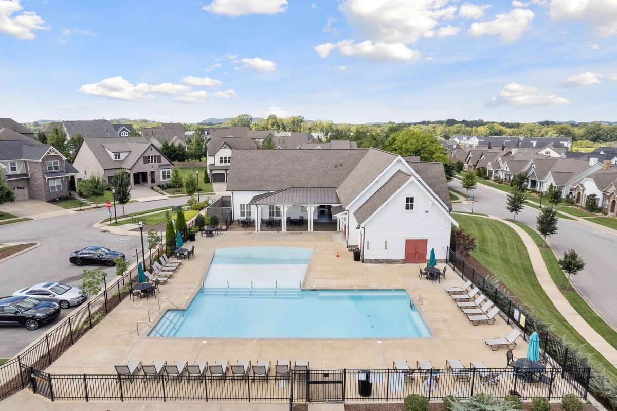 Large pool and splash pad! (from another completed development)