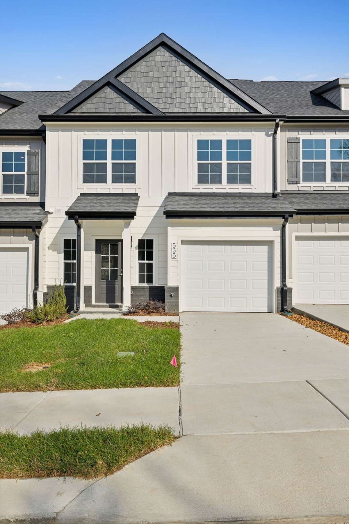 Photo of similar home in the same community - primary on the main level with one car garage. Upgrades available. Closing cost assistance available. Contact the onsite agent - model home open Wednesday-Saturday 10-5 and Sunday 1-5.