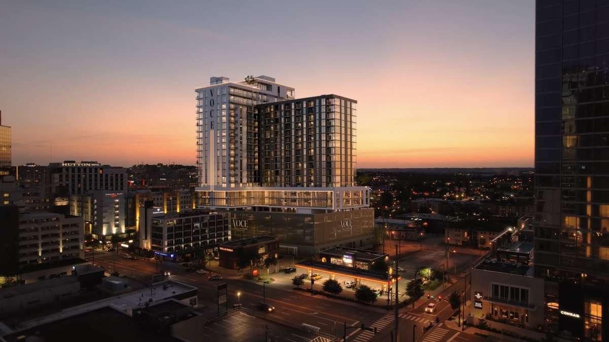 VOCE owners will have access to concierge, valet, pet-sitting/walking, housekeeping, and room service, as well as an expansive health and wellness center, a luxurious boutique spa, two restaurants, and a 25th level rooftop pool.