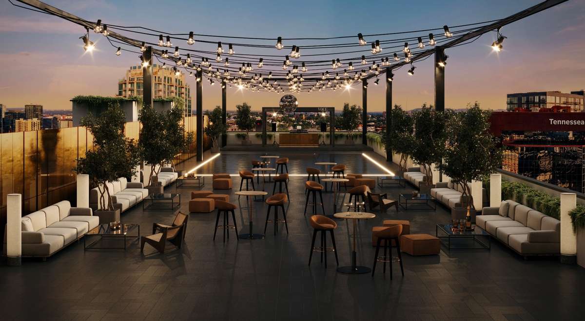 VOCE residences offer spacious studio, one, two, three-bedroom, & penthouse floor plans. Pricing subject to change without notice. Actual finishes, materials, dimensions, and features depicted in this rendering are subject to change without notice.