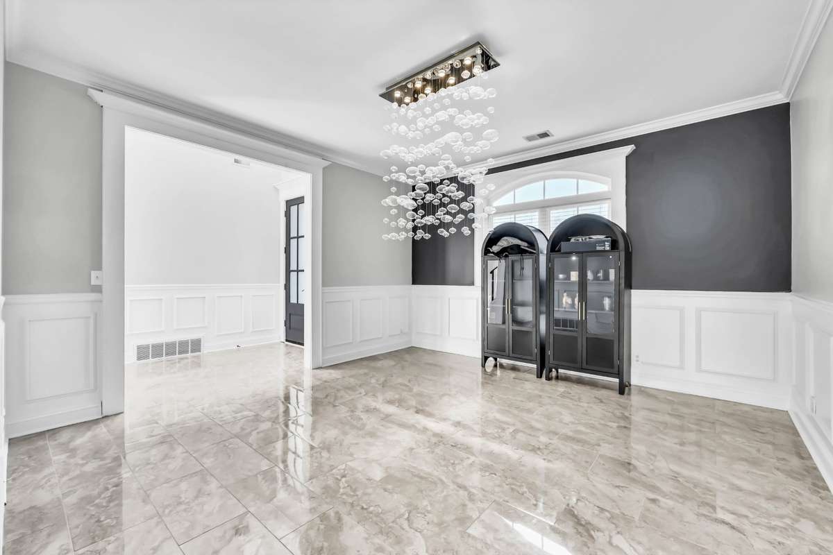 Another view of the formal dining room.