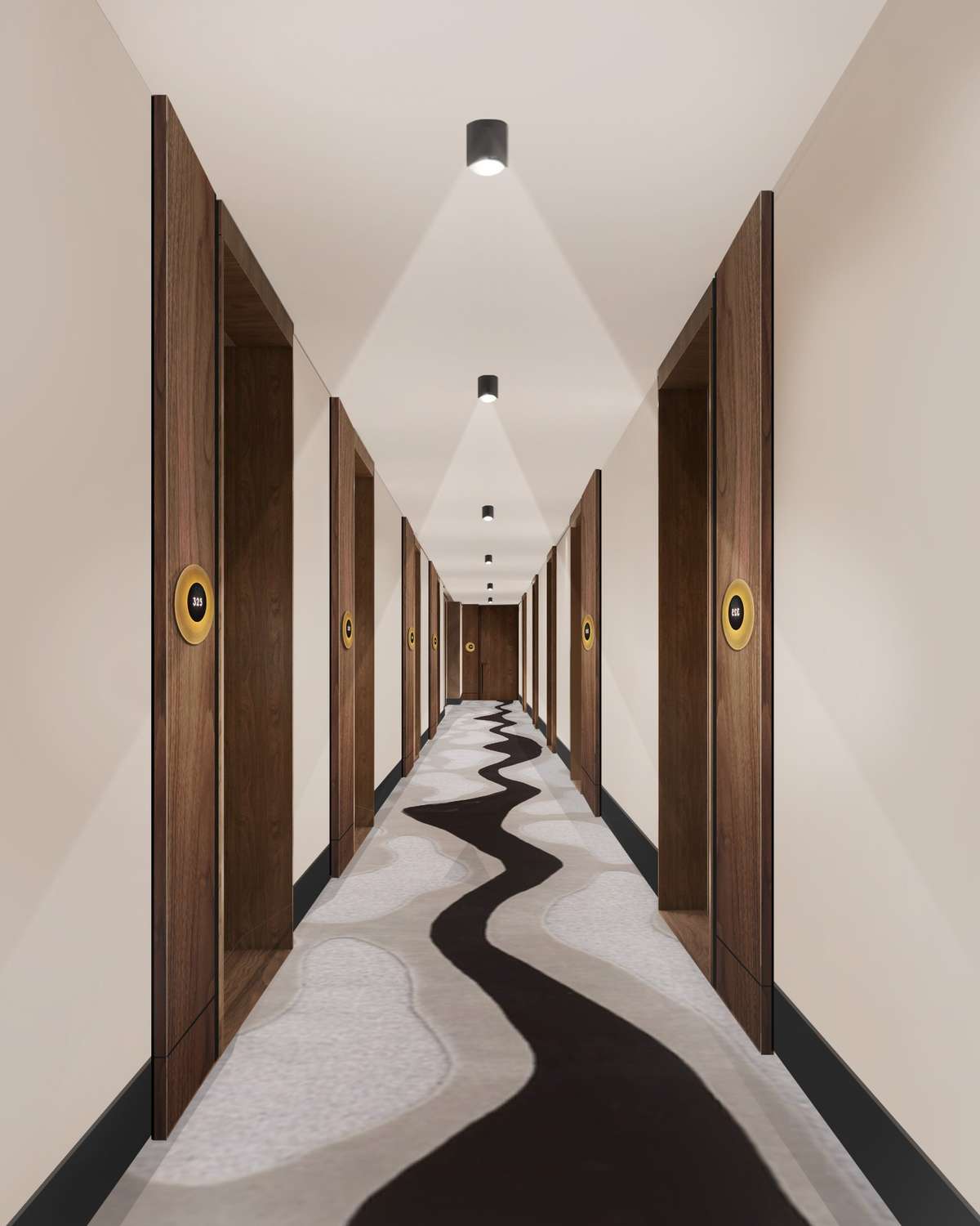 VOCE residences offer spacious studio, one, two, three-bedroom, & penthouse floor plans. Pricing subject to change without notice. Actual finishes, materials, dimensions, and features depicted in this rendering are subject to change without notice.